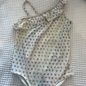 Good used condition Roller Rabbit Disco Heart Print Swimsuit